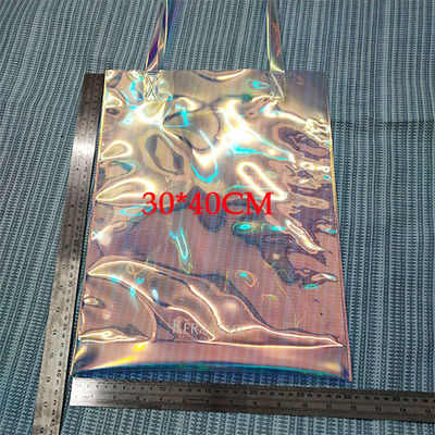 Holographic PVC Handheld Shopping Bag