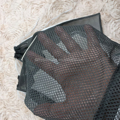 190T 210D Oxford Drawstring Bags 20*20cm Mesh Organizer Bags