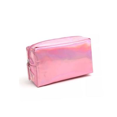 PU Leather Holographic Makeup Bag Travel Laser Cosmetic Wash Bag