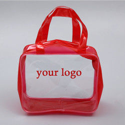 Offset Printing UV Coating Plastic PVC Cosmetic Bags Candy Packaging