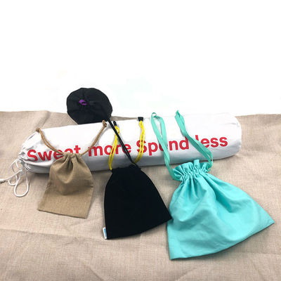 Gym Oxford Cotton Makeup Kit Bags 100% Polyester Drawstring Backpack