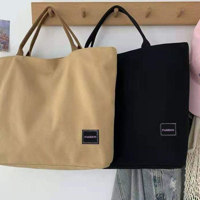 Unisex Linen Canvas Grocery Tote