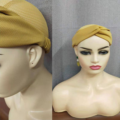 Sport Running Yoga Reusable Elastic Turban Band 100% Satin Turban Headband