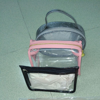 Transparent PVC Cosmetic Zipper Bag