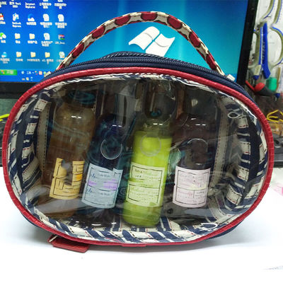 Transparent PVC Cosmetic Zipper Bag
