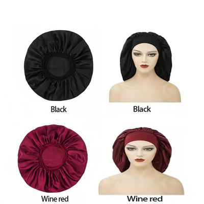 African Satin Lined Bonnets