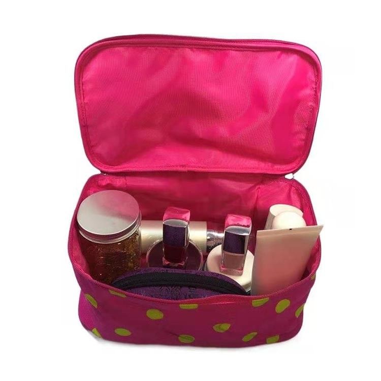 2kgs Capacity 100% Canvas Cosmetic Makeup Bags With Handle
