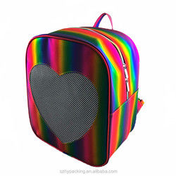 Waterproof School Travel Pet PU Leather Backpack 20-35L capacity