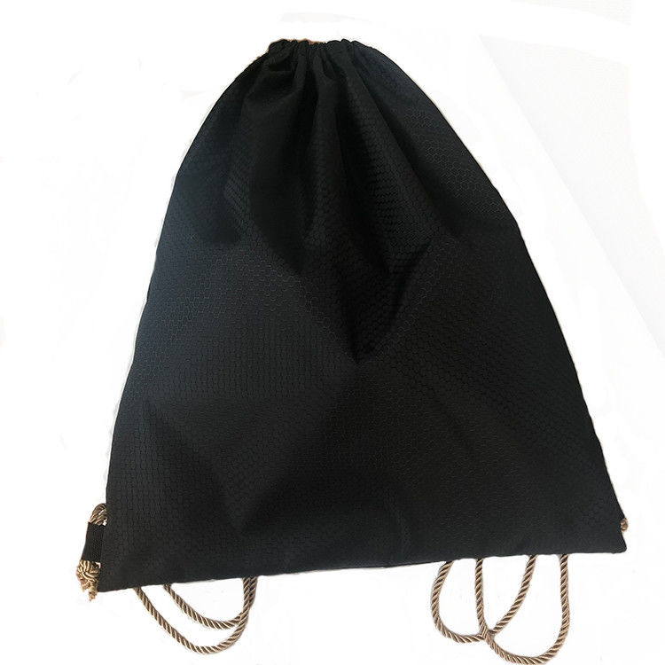 Gym Oxford Cotton Makeup Kit Bags 100% Polyester Drawstring Backpack