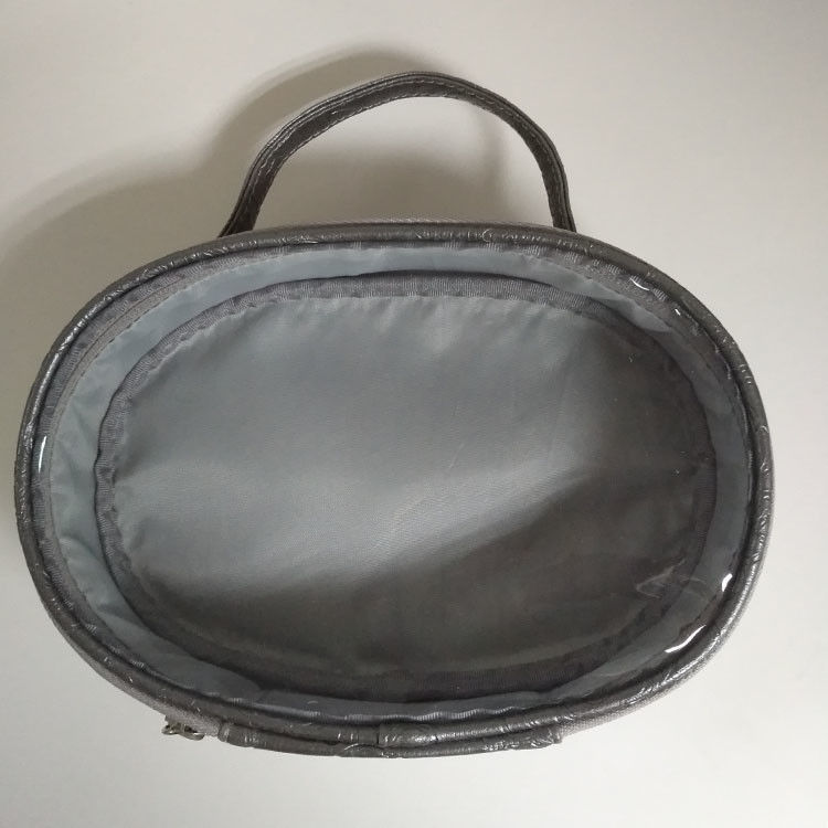 Transparent PVC Cosmetic Zipper Bag