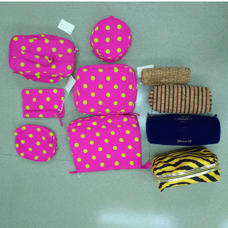 Canvas PU Cosmetic Makeup Bags